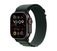 Apple Watch Ultra 2 Titan Schwarz, Dunkelgrün, 49mm, GPS + Cellular, Large