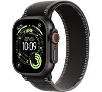 Apple Watch Ultra 3 GPS + Cellular 49mm Black Titanium Black/Charcoal Trail Loop M/L MF1H4 - Unisex - 49 mm - Smartwatch - Quarz mit Ladegerät