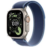 Apple Watch Ultra 3 5G Silber Titan 49 Trail Loop Blau M/L MEWU4 - - | Zustand: NEU
