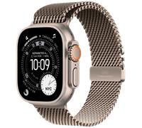Apple Watch Ultra 3 5G Titan 49 Milanaise Armband Natur M MEWY4 - - | Zustand: Neu in OVP