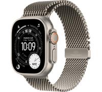 Apple Watch Ultra 3 Cellular 49 mm Natur Milanaise Armband L Smartwatch