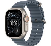 APPLE Watch Ultra 3 GPS + Cellular 49mm Gehäuse aus natürlichem Titan mit Anchor Blue Ocean Armband