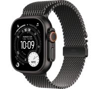 Apple Watch Ultra 3 Cellular 49 mm Schwarz Milanaise Armband M Smartwatch