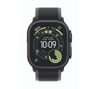 Apple Watch Ultra 3 Cellular 49mm Schwarz Titan Gehäuse mit Schwarz/Kohlegrau Trail Loop - S/M