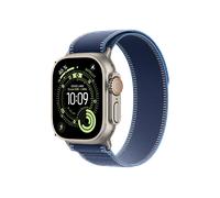 APPLE Watch Ultra 3 GPS + Cellular 49, 2025 Smartwatch Titangehäuse Polyester/Nylon, 145-220 mm, Natur/Blau/Hellblau