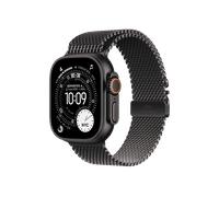Apple Watch Ultra 3 [GPS + Cellular inkl. Milainaise-Armband L schwarz] 49mm Titangehäuse schwarz | Zustand: Neu | differenzbesteuert