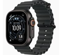 Apple Watch Ultra 3 GPS + Cellular 49 mm Titangehäuse Titanium Milanese Loop Schwarz S