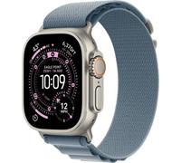 Apple Watch Ultra 3 GPS + Cellular 49 mm Titangehäuse Alpine Loop Hellblau S
