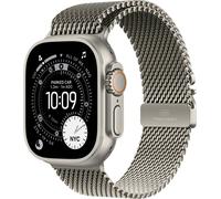 Apple Watch Ultra 3 GPS + Cellular 49 mm Titangehäuse Milanese Loop Natur S