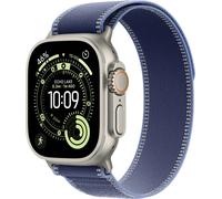 Apple Watch Ultra 3 GPS + Cellular 49 mm Titangehäuse Trail Loop Blau/Hellblau S/M