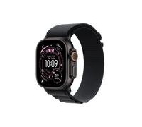 Apple Watch Ultra 3 GPS + Cellular 49mm Black Titanium Case with Black Alpine Loop - Large