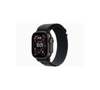 Apple Watch Ultra 3 GPS + Cellular 49mm Black Titanium Case with Black Alpine Loop - Medium