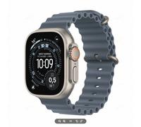 APPLE Watch Ultra 3 GPS + Cellular 49mm Gehäuse aus natürlichem Titan mit Anchor Blue Ocean Armband