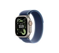 Apple Watch Ultra 3 GPS + Cellular 49mm Natural Titanium Case with Blue/Bright Blue Trail Loop - S/M
