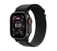 Apple Watch Ultra 3 GPS + Cellular 49mm Schwarz Titanium Case mit schwarzem Alpine Loop - Small