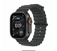 APPLE Watch Ultra 3 GPS + Cellular 49mm Schwarzes Titangehäuse mit Schwarzem Ocean Armband