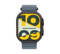 Apple Watch Ultra 3 GPS + Cellular 49mm Titan schwarz Ocean Armband maritimblau | NEU | originalverpackt (OVP) | differenzbesteuert | AN721195