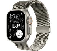 Apple Watch Ultra 3 GPS + Cellular 49mm Titangehäuse Milanese Loop Natur M