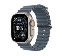Apple Watch Ultra 3 Ocean Band, Maritimblau, Titanium, 49mm, GPS + Cellular