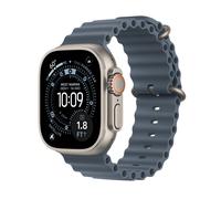 Apple Watch Ultra 3 Ocean Maritimblau MEWH4QF/A 49mm Titangehäuse Natur