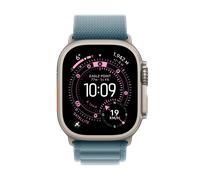 Apple Watch Ultra 3 GPS + Cellular 49mm Titan natur Alpine Loop hellblau L | NEU | originalverpackt (OVP) | differenzbesteuert | AN718215