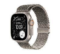 Apple Watch Ultra 3 Titanium Cellular 49mm Natur (Milanaise Titan natur) Medium (MEWY4QF/A) - PayPal 0% Finanzierung