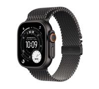 Apple Watch Ultra 3 Titanium Cellular 49mm Schw. (Milanaise Titan schw.) Medium
