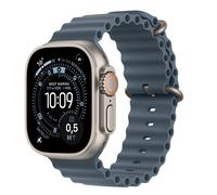 Apple Watch Ultra 3 Titanium Natural Ocean Band Anchor Blue / Neu / OVP / Differenzbesteuert