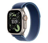 Apple Watch Ultra 3 Titanium Natural Trail Loop Blue/Bright Blue M/L / Neu / OVP / Differenzbesteuert