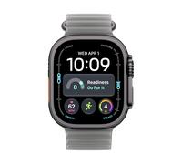 Apple Watch Ultra 4 Cellular 49mm Schwarz Titan Case Schwarz Titan Case Halbrtansparentes Schwarz Ocean Band
