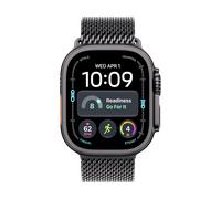 Apple Watch Ultra 4 Cellular 49mm Schwarz Titan Case Schwarz Titan Case Schwarz Titan Milanaise Band- S