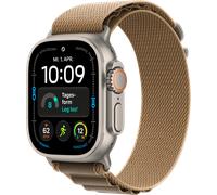 Apple Watch Ultra 4 GPS + Cellular 49mm Titangehäuse natur + Alpine Loop wüstensand Medium