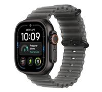 Apple Watch Ultra 4 Titanium Black Ocean Band Translucent Black / Neu / OVP / Differenzbesteuert