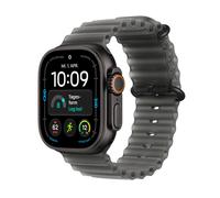Apple Watch Ultra 4 Titanium Cellular 49mm Schwarz (Ocean Armband halbtransparentes schwarz)