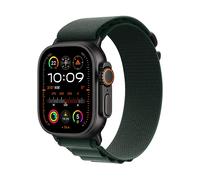 APPLE WATCH ULTRA2 49 Smartwatch Titangehäuse Nylon, 165 - 210 mm, Schwarz