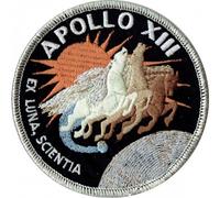 Applikation Aufbügler Patches Stick Emblem Aufnäher Abzeichen "APOLLO 13 PATCH 10cm ,nasa