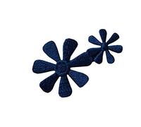 Applikationen - Kids and Hits - aufbügelbar Blumen dunkelblau 1 St