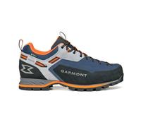 Garmont Wanderschuhe Dragontail MNT Evo GTX (Veloursleder, wasserdicht, Zustieg) blau/grau Herren, Größe Euro (US) 44 (10,5)