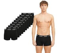 APREL Boxershorts Herren 10 Pack - Herren Unterhosen aus Baumwolle & Elastan - Enganliegende Trunks, Kurzer Schnitt, Atmungsaktiv Unterhosen Männer, Bequeme Unterwäsche für Jeden Tag