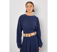 Apricot Bluse Damen Viskose blau, 42
