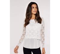Apricot Blusenshirt Damen beige, 36