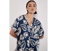 Apricot Blusenshirt Damen blau, 40