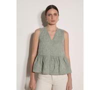 Apricot Blusentop Damen Baumwolle grün, 38