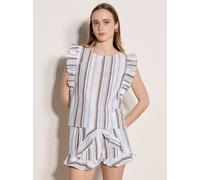 Apricot Blusentop Damen Baumwolle mehrfarbig, 38