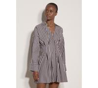 Apricot Hemdblusenkleid Damen Baumwolle braun, 36
