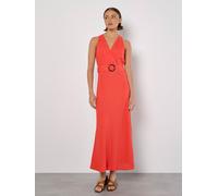 Apricot Kleid in Orange - Größe L | Damen Kleider