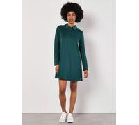 Apricot Kleid in Petrol - Größe L | Damen Kleider