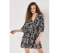 Apricot Kleid in Schwarz - Größe S | Damen Kleider