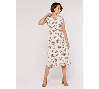 Apricot Kleid in Weiß - Größe S | Damen Kleider