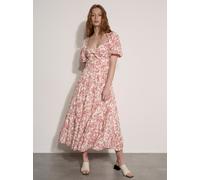 Apricot Maxikleid Damen Baumwolle rot, 36